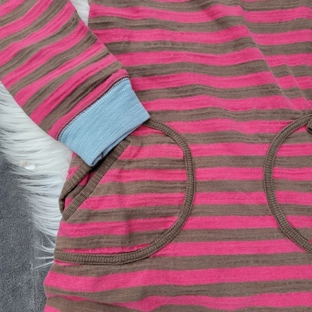 Joules Striped Dress 9-10